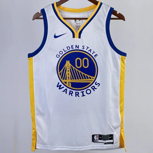 2023/24 Warriors KUMINGA #00 White NBA Jerseys