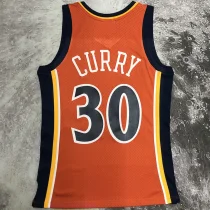 2009/10 Warriors CURRY #30 Orange Retro NBA Jerseys