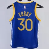 Warriors CURRY #30 Blue Kids NBA Jersey