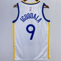2023/24 Warriors IGUODALA #9 White NBA Jerseys