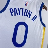 2023/24 Warriors PAYTON II #0 White NBA Jerseys