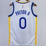 2023/24 Warriors PAYTON II #0 White NBA Jerseys
