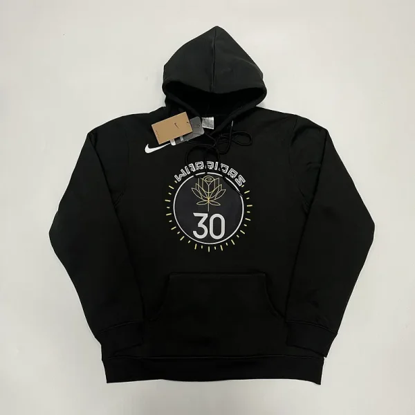2024/25 Warriors Black City Edition Hoodie