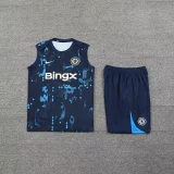 2025 Chelsea Sapphire Blue Vest Training Jersey