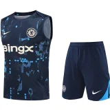 2025 Chelsea Sapphire Blue Vest Training Jersey