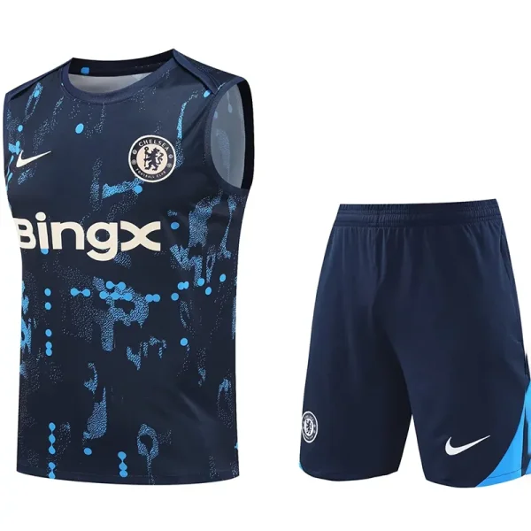 2025 Chelsea Sapphire Blue Vest Training Jersey