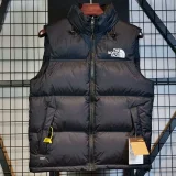 1996 THE N FACE Black Vest Cotton Jacket
