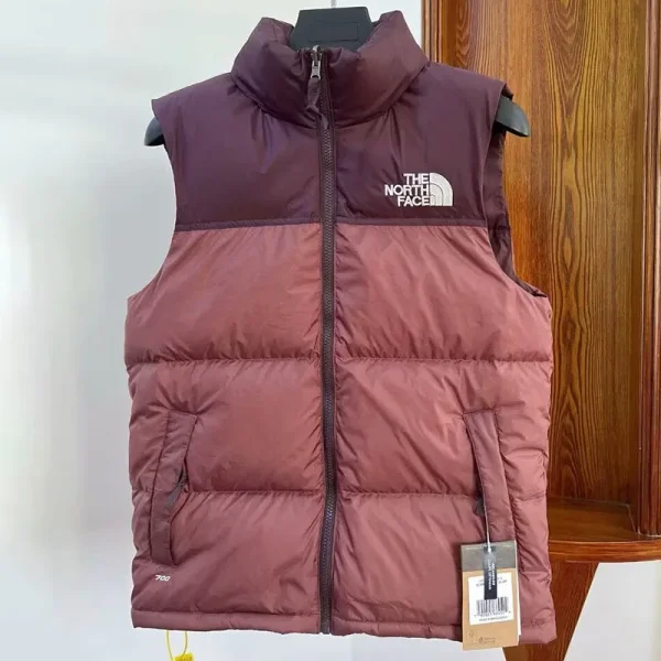 1996 THE N FACE Purple Vest Cotton Jacket