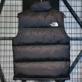 1996 THE N FACE Black Vest Cotton Jacket