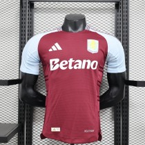 2024/25 Aston Villa Home Soccer Jersey Player Version