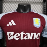 2024/25 Aston Villa Home Soccer Jersey Player Version