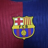 2024/25 Barcelona Home Soccer Jersey Player Version