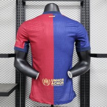 2024/25 Barcelona Home Soccer Jersey Player Version
