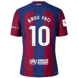 2023/24 Barcelona KAROL G Home Soccer Jersey Player Version