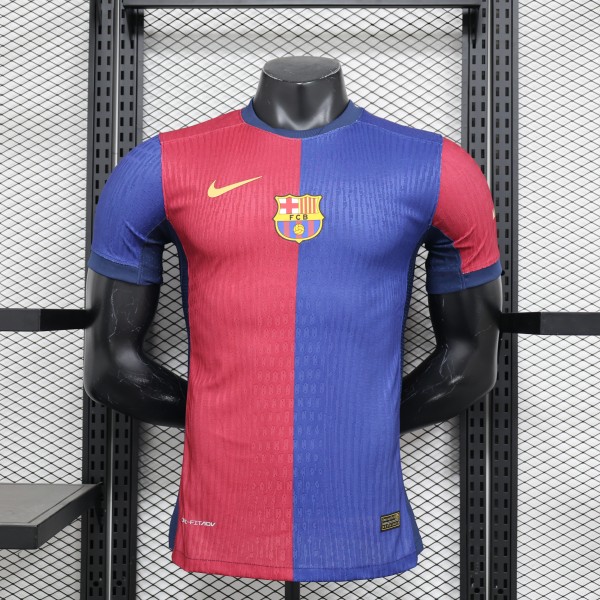 2024/25 Barcelona Home Soccer Jersey Player Version