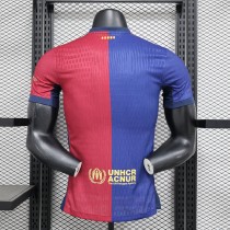 2024/25 Barcelona Home Soccer Jersey Player Version