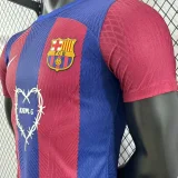 2023/24 Barcelona KAROL G Home Soccer Jersey Player Version
