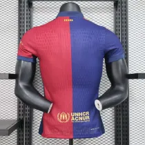 2024/25 Barcelona Home Soccer Jersey Player Version