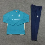 2025 Marseille Dark Green Kids Sweater Tracksuit