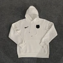 2024/25 Barcelona White Hoodie