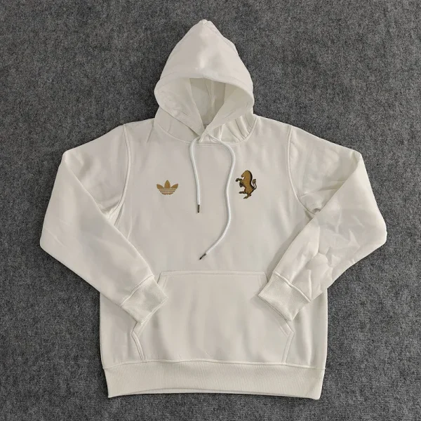 2024/25 Juventus White Hoodie
