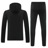2025 Argentina Black Hoodie Zipper Jacket Tracksuit