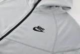 2025 NK~ Grey Hoodie Zipper Jacket Tracksuit