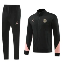2024/25 PSG Black Jacket Tracksuit