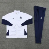 2024/25 Marseille White Jacket Tracksuit