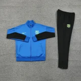 2025 Barcelona Black Jacket Tracksuit
