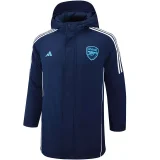 2024/25 Arsenal Sapphire Blue Cotton Jacket