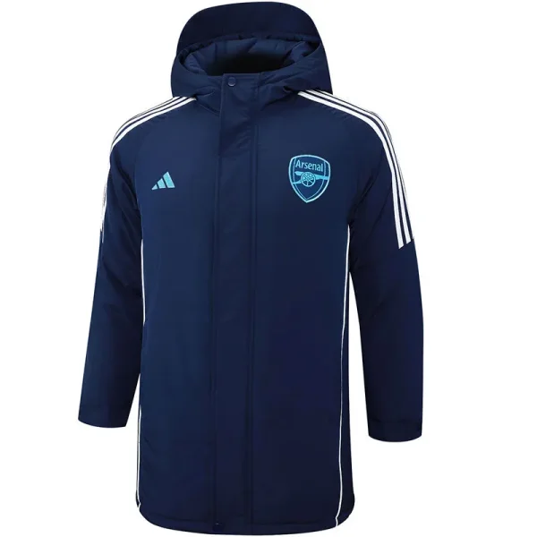 2024/25 Arsenal Sapphire Blue Cotton Jacket
