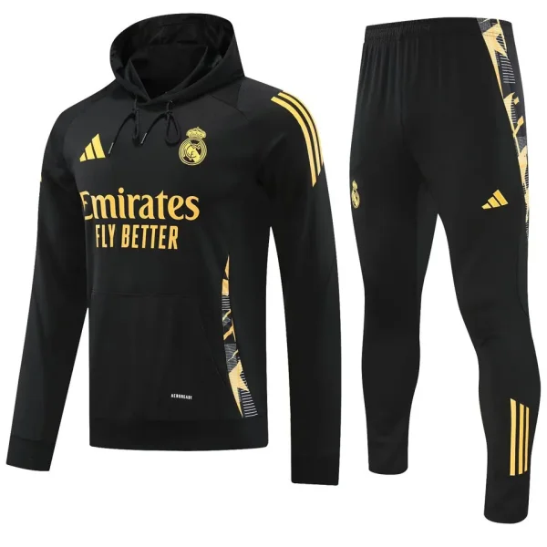 2025 RMA Black Hoodie Zipper Jacket Tracksuit