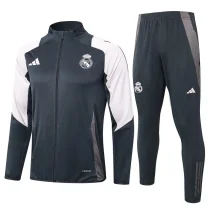 2024/25 RMA Grey Jacket Tracksuit