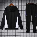 2025 RMA Black Hoodie Zipper Jacket Tracksuit