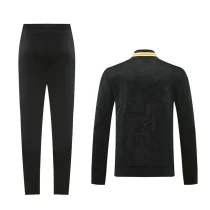 2024/25 Man United Black Jacket Tracksuit