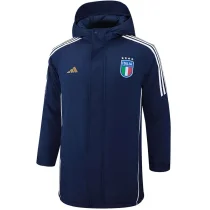 2024/25 Italy Sapphire Blue Cotton Jacket