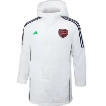 2024/25 Arsenal White Cotton Jacket