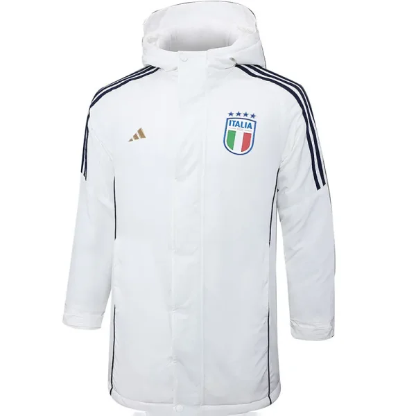 2024/25 Italy White Cotton Jacket