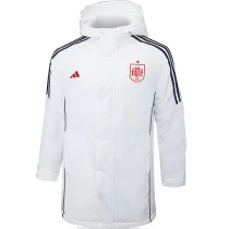 2024/25 Spain White Cotton Jacket