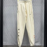 2025 NK~ Off-White Pure Cotton Sports ankle Trousers