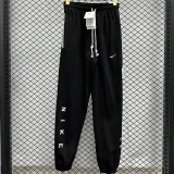 2025 NK~ Black Pure Cotton Sports ankle Trousers