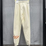 2025 NK~ Off-White Pure Cotton Sports ankle Trousers