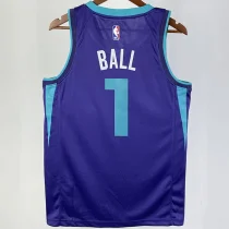 Hornets BALL #1 NBA Jerseys