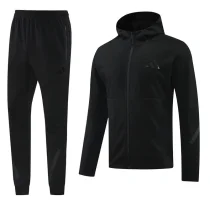 2025 NK~ Black Hoodie Zipper Jacket Tracksuit