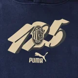 2025 AC Milan Sapphire Blue 125th Anniversary Hoodie