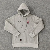 2025 AC Milan Grey Hoodie