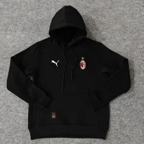 2025 AC Milan Black Hoodie