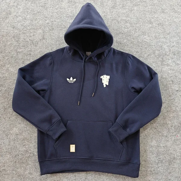 2025 Man United Sapphire Blue Hoodie
