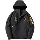 2025 AC Milan Black Windbreaker